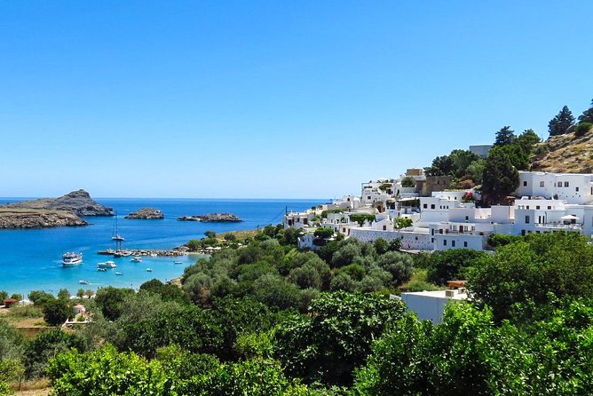 Boat Trip to LINDOS with Swimming Stops at Anthony Quinn's & Tsambika Bays - From Harbor to Lindos: The Cruise Part You Can Enjoy (Not Just Tolerate)