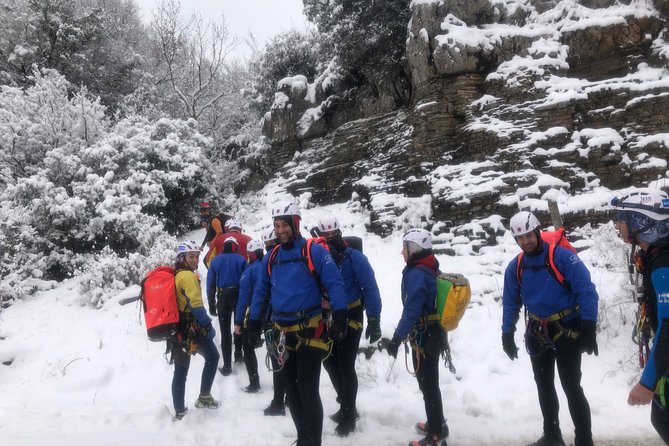 Canyoning trip at Zagori area of Greece - Section A - Included value that actually matters: snacks, equipment, and end photos
