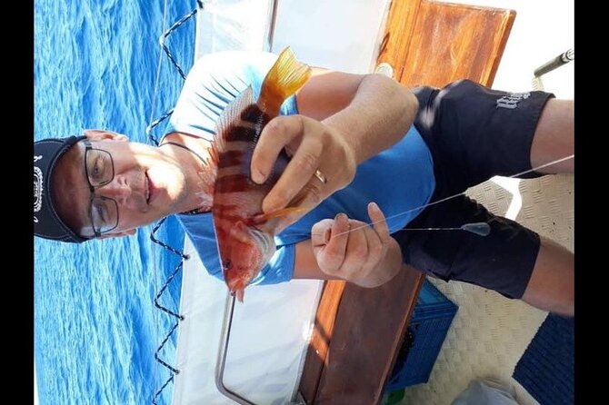 Captain Manolis Fishing with barbecue on the boat - Rods, Bait, and a Simple Fishing Game Plan With Your Guide