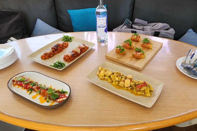Catamaran Cruise in Nafplio | with Local Treats - Snacks, Greek Wine, and the Food Expectations to Get Right