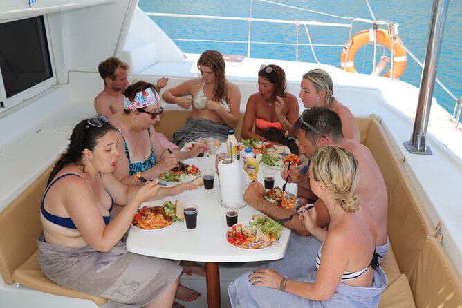 Catamaran Cruises Rhodes - 6 Hours Day Cruise ALL INCLUSIVE - Snorkeling Gear, Hygiene, and What to Do With It