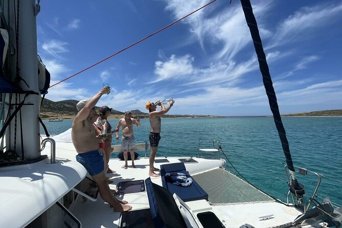 Catamaran Semi Cruise Paros Antiparos includes Food and Drinks - Key Things That Make This Catamaran Day Cruise Worth It