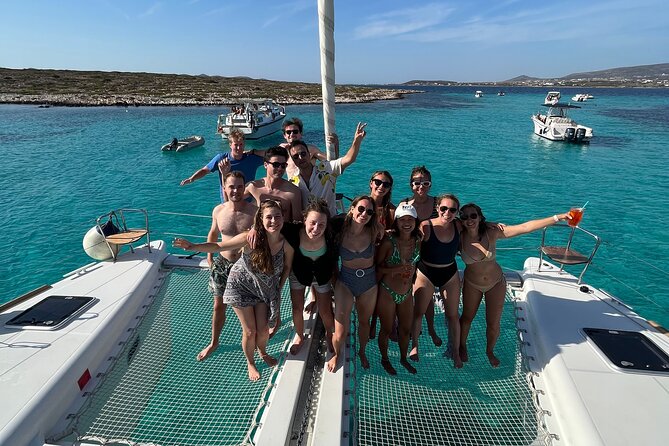 Catamaran Semi Cruise Paros Antiparos includes Food and Drinks - Stop 1: Antiparos for 2 Hours, Sailing Highlights and a First Swim Reset