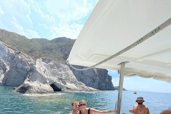 Catamaran Semi Cruise Paros Antiparos includes Food and Drinks - The Crew Makes This Feel Like a Premium Day, Not Just a Boat Ride