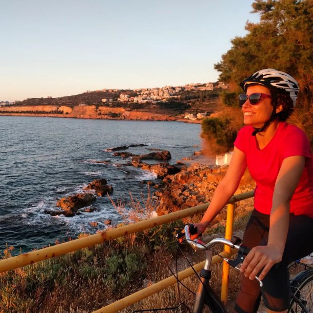 Chania Alternative Sunset Bike Tour - Tabakaria Sunset Stop: Tanneries Atmosphere and the End-of-Ride Treats