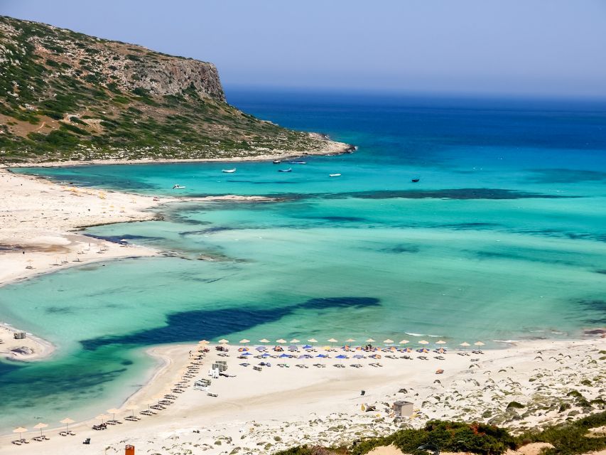Chania Areas/Kalyves:Gramvousa Island & Balos,Boat Tkt Extra - The ferry ride to Gramvousa: cliffs, narration, and your photo angle