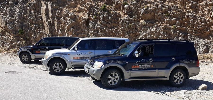Chania: Balos and Falassarna Tour with Loungers and Lunch - Chania pickup to a bumpy start: the 4WD difference