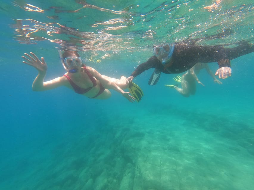 Chania: Boat Trip with Guided Snorkeling Tour - Stop two snorkeling: another 45 minutes, plus extra confidence