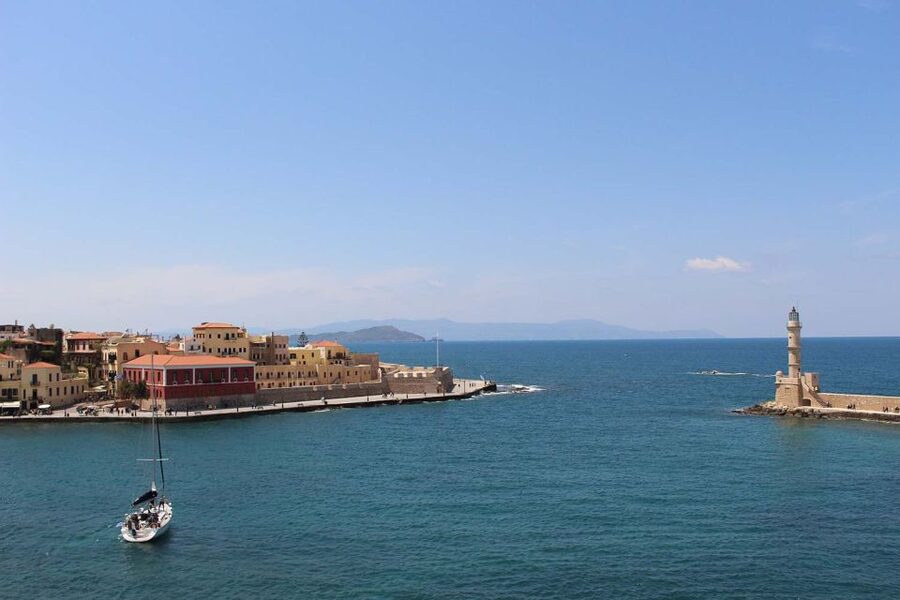 Chania: City Highlights Small Group Bike Tour - Byzantine walls and the layered feel of Chania