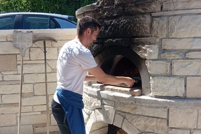 Chania Cooking Class-The Authentic Enjoy traditional Cretan meal - Kalitsounia dough rolling: the hands-on moment people remember