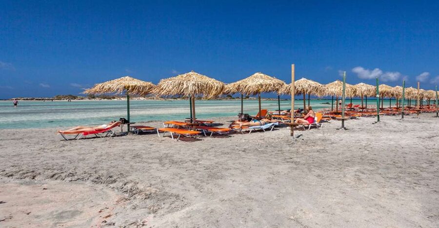 Chania: Elafonisi and Milia Mountain with Loungers and Lunch - Key highlights you’ll feel immediately