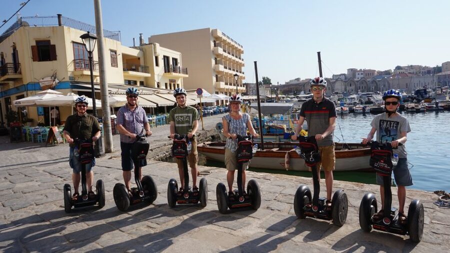 Chania Exploration Segway Tour - Old City narrow alleys: the fun part, with one tradeoff