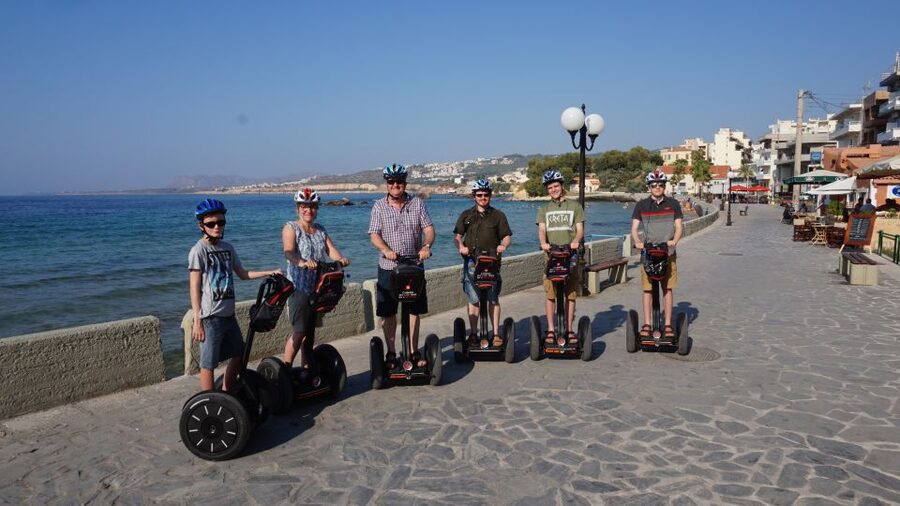 Chania Exploration Segway Tour - Nea Chora and the beachside stop: a change of pace