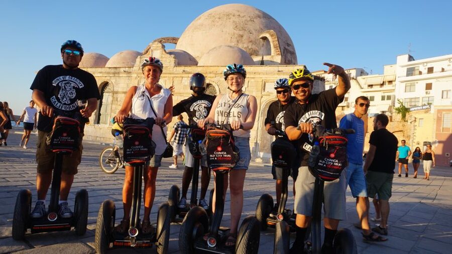 Chania Exploration Segway Tour - East Venetian walls exterior and Kum Kapi: where the city has edge