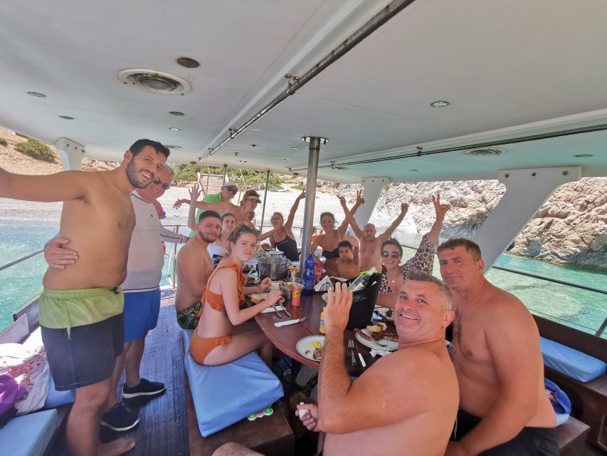 Chania: Menies Beach & Chironisia Bay Cruise with Snorkeling - Menies Beach: ancient Diktynna, Roman and St. George remains, plus WWII snorkeling