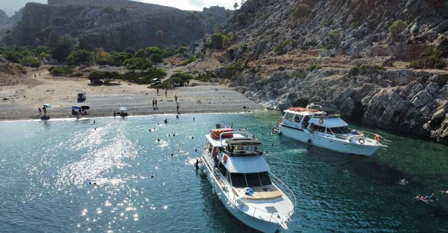 Chania: Menies Beach & Chironisia Bay Cruise with Snorkeling - What the $47 price gets you (and what you still pay for)