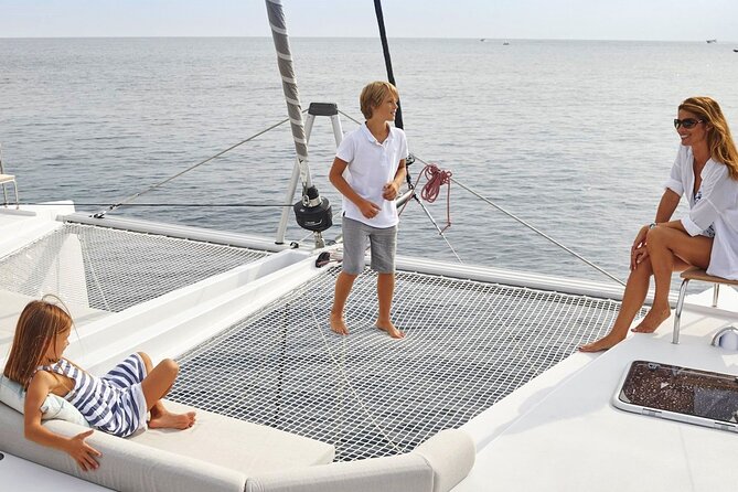 Chania: Morning Catamaran Cruise with Premium Lunch & Drinks - The boat setup: why a catamaran layout matters more than you think