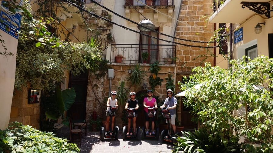 Chania: Old City & Venetian Harbor Discovery on Segways - Venetian Harbor: Military Ships, Trade, and Waterfront Views