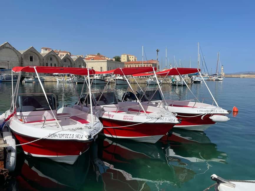 Chania Old Port: Boat Rental, Drive Yourself - Key things to know before you drive from Chania Old Port