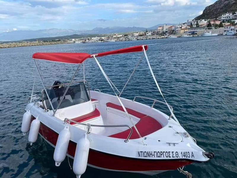 Chania Old Port: Boat Rental, Drive Yourself - Fuel is the tricky part, so handle it like a pro