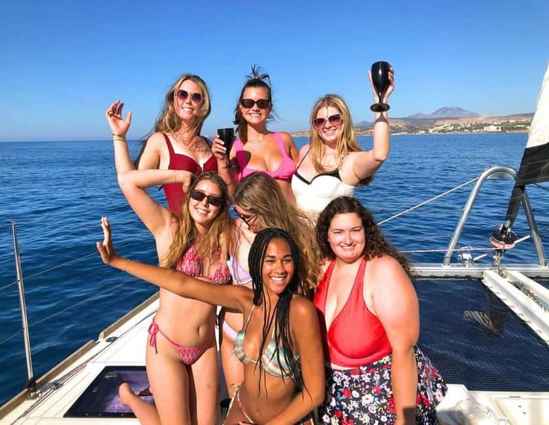 Chania Old Port:Luxury Sunset Catamaran Cruise with Prosecco - Getting on board at Chania Old Port, and what starts the day
