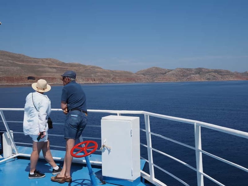 Chania/Rethymno: Balos & Gramvousa With Pickup & Boat Ticket - The boat cruise: open-deck sea time plus a bar-restaurant
