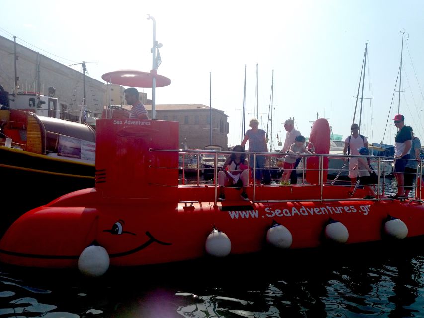 Chania: Semi-Submarine Boat Underwater Experience - Loggerhead Sea Turtles: The Moment You Hope For
