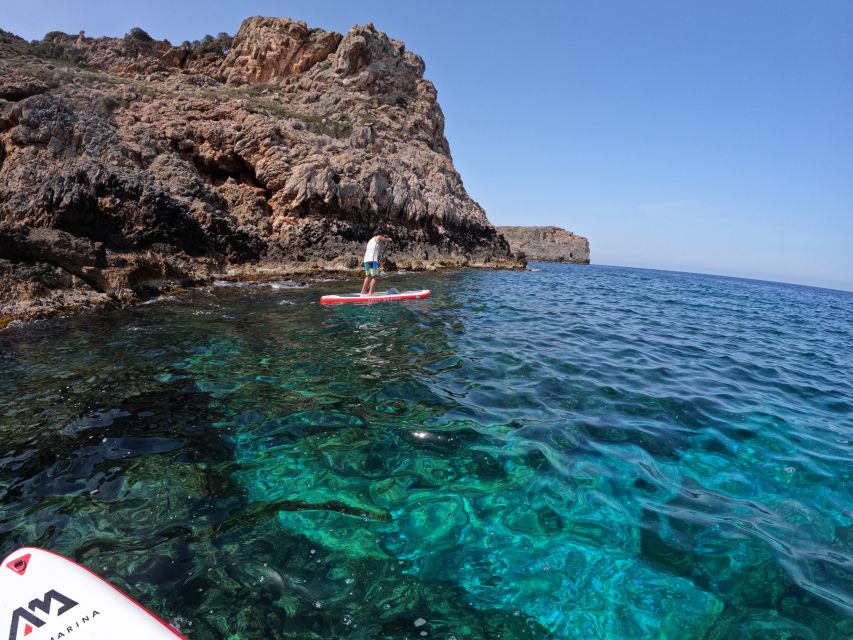 Chania: Stand-up Paddleboard Tour to Lazareta Island - SUP lessons with Socrates: what you’ll practice in real life