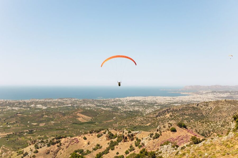 Chania: Tandem Paragliding Flight in Crete - Meeting at Go Kart Chania, Then Moving to the Takeoff Zone