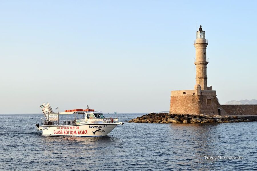 Chania Town: Glass-Bottom Boat Cruise to Thodorou & Lazareta - Why This Cruise Works: Glass-Bottom Fun Plus Real Island Time