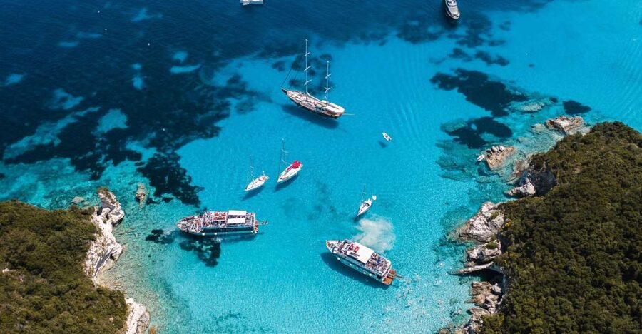 Corfu/Benitses/Lefkimmi: Paxos, Antipaxos, & Caves Cruise - Your Day At Sea From Corfu: Ports, pickup timing, and how the schedule moves