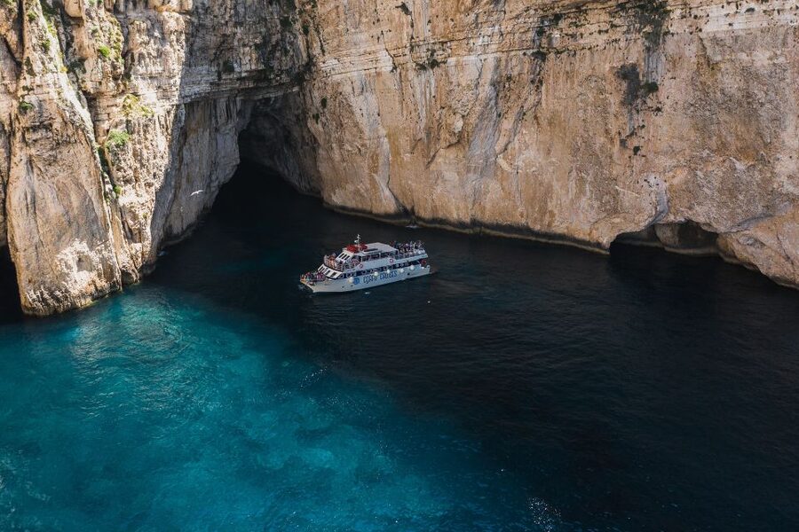 Corfu/Benitses/Lefkimmi: Paxos, Antipaxos, & Caves Cruise - Voutoumi Beach in 50 minutes: a timed swim stop that still feels worth it