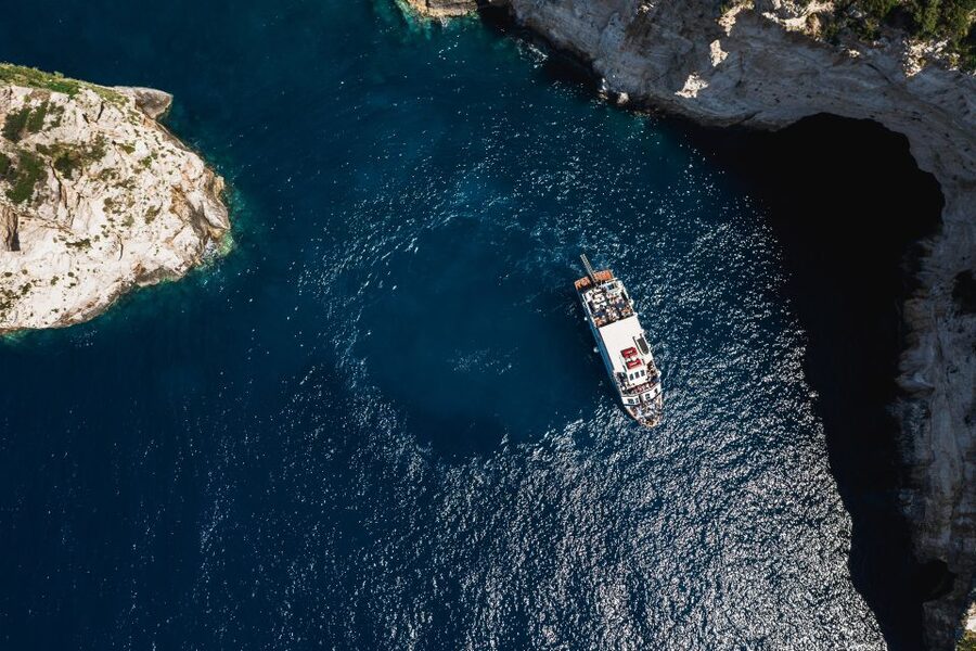 Corfu/Benitses/Lefkimmi: Paxos, Antipaxos, & Caves Cruise - Gaios, Paxos: 2 to 2.5 hours in the island’s center