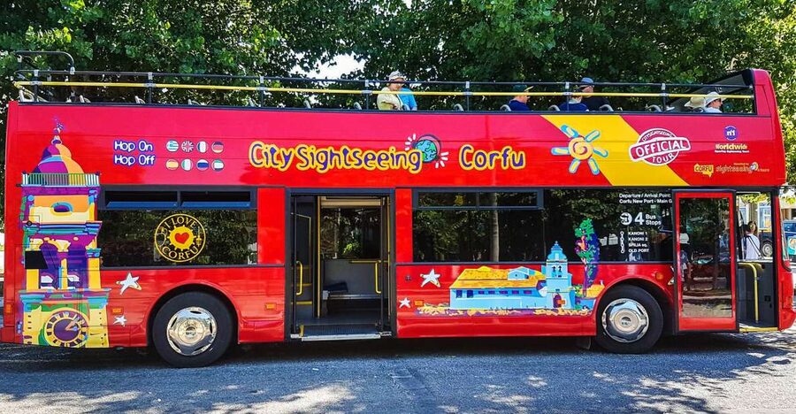 Corfu: City Sightseeing Hop-On Hop-Off Bus Tour - The Kanoni Route: Old Town UNESCO, fortresses, churches, and viewpoints (60 minutes)