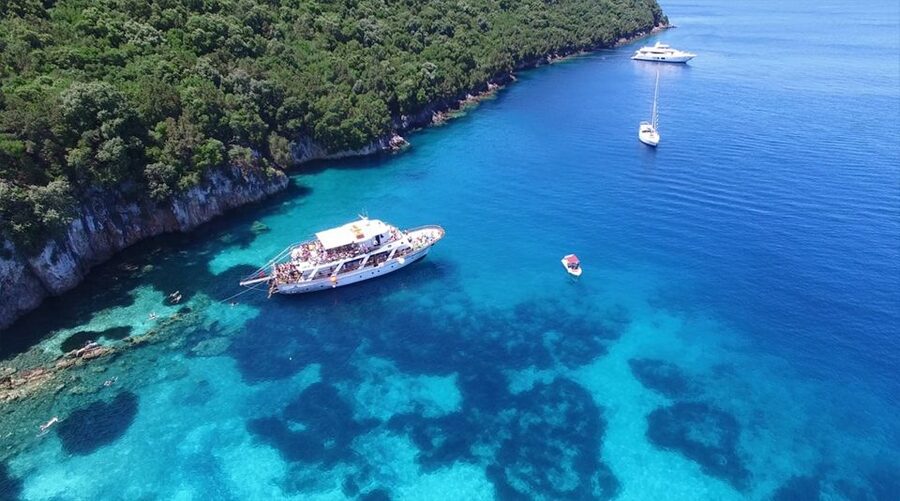 Corfu: Day Cruise to the Blue Lagoon with Visit to Syvota - Bella Vraka beach: shorter, scenic, and made for snorkeling