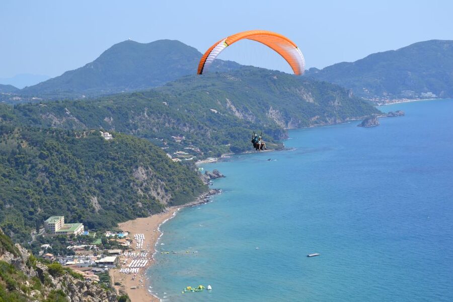 Corfu: Paragliding Tandem Flight Above Pelekas Town - Free-Flying Paragliding, or Paratrike When Wind Needs a Plan