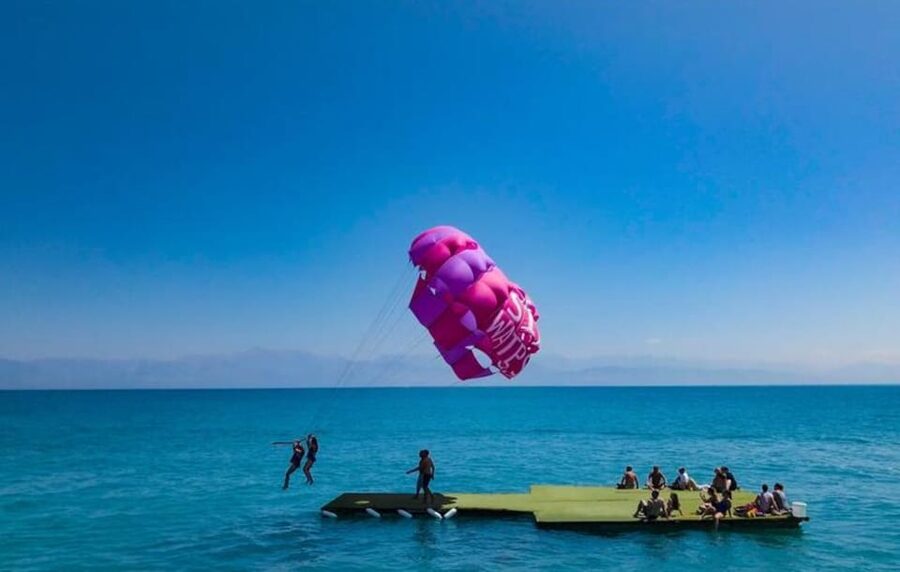 Corfu: Parasailing Experience for 2 in Sidari - Meeting at Sidari Watersports, Then Out to the Launch Point