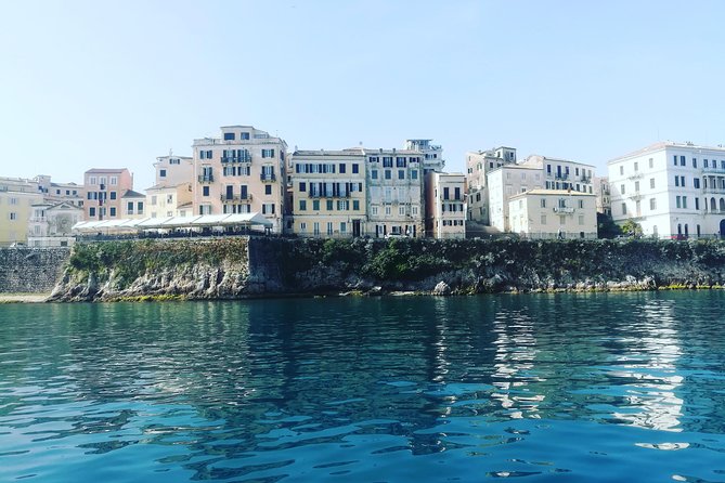 Corfu Private Yacht Cruise - Corfu from the water, starting at Marina Gouvia