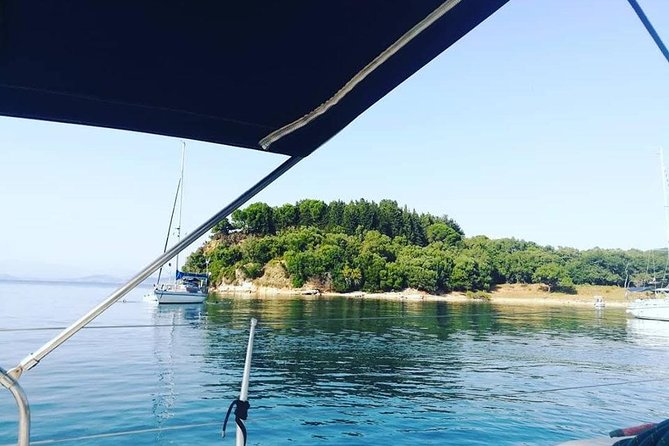 Corfu Private Yacht Cruise - Garitsa Bay, Mouse Island, and the airplane photo moment