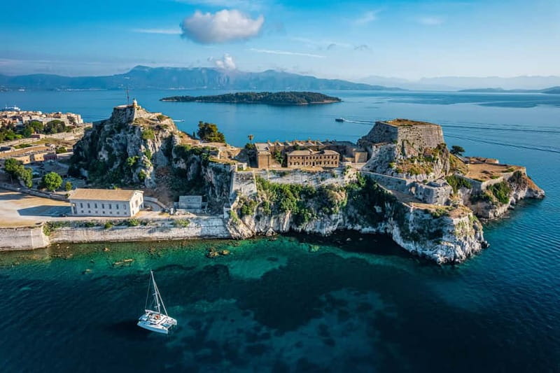 Corfu Sunset Cruise Escape with live DJ, drinks and snacks - Pontikonisi, aka Mouse Island, for Photos That Look Like Postcards