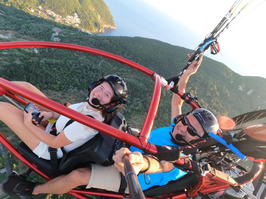 Corfu: Tandem Paratriking Flight over Corfu - Meeting point near Ermones and Corfu Golf Club (and how to not waste time)