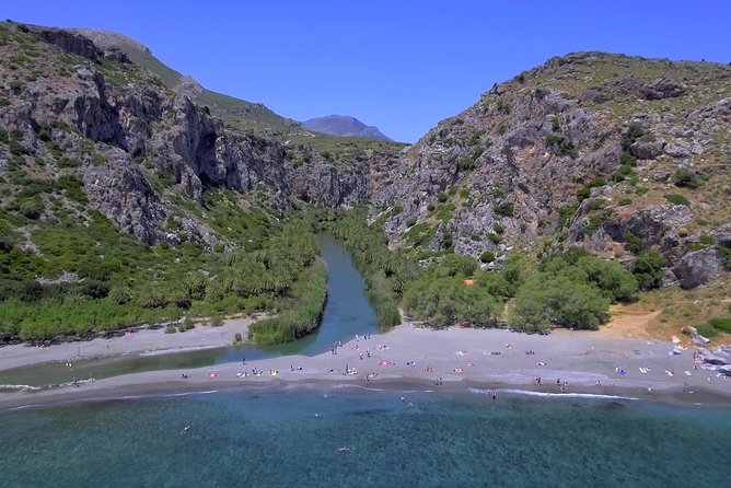 Cretan Safari - 4x4 Adventure to Preveli Beach with Lunch - Spili lion-head fountain plus lunch: where the local rhythm shows up