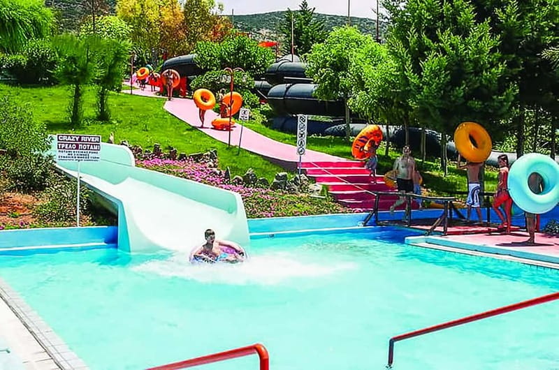 Crete: AcquaPlus WaterPark Entrance Ticket optional Transfer - The adrenaline zone: big slide thrills you will feel right away