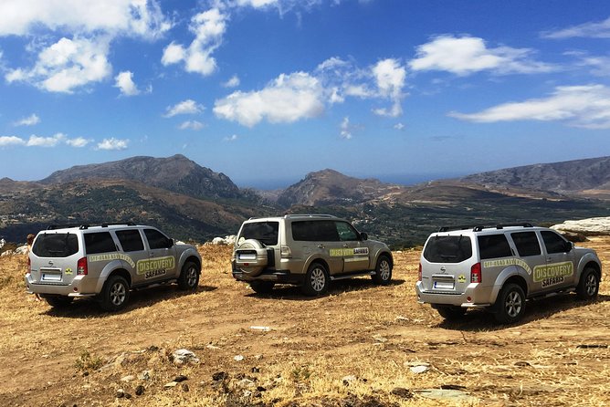 Crete Jeep Safari to the south coast - Stop 1: Taverna Agros Patsos Gorge, St. Antonios gorge, and Drymos cafe time