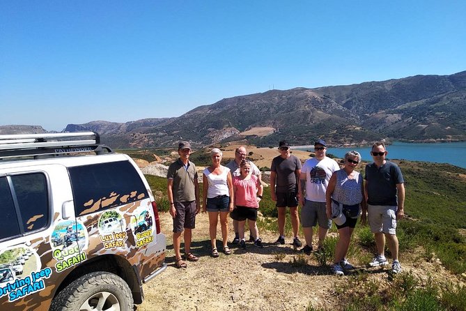 Crete Jeep Safari to the south coast - Stop 2: Ligres Beach for lunch and a swim in calmer water