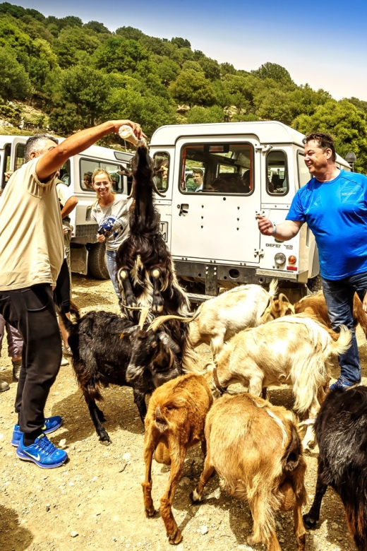 Crete: Land Rover Safari on Minoan Route - Roman aqueducts, Aposelemis Basin, and myth time on the way up