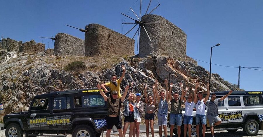 Crete: Lasithi Plateau and Cave of Zeus Off-Road Safari Tour - Aposelemis Dam, Sfendili village, and the bird-watching wetlands
