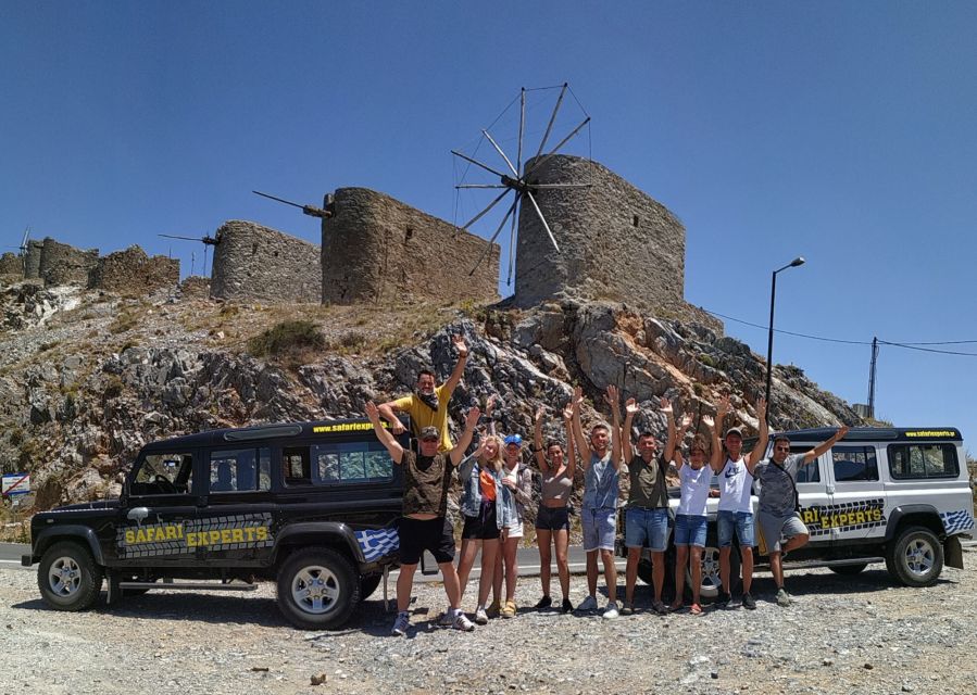 Crete: Lasithi Plateau and Cave of Zeus Off-Road Safari Tour - Windmills of Seli Ambelou and the feel of mountain Crete