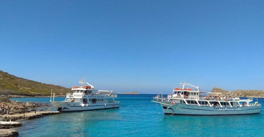 Crete: Mirabello Bay Cruise with Onboard Cocktail - Skistra Bay Snorkeling and the Included Cocktail Moment