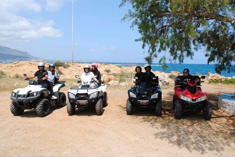 Crete: Off-Road Quad Safari Evening Tour with Hotel Transfer - Sissi and Vrachasi Village Riding: Narrow Streets, Dust, and Quick Breaks